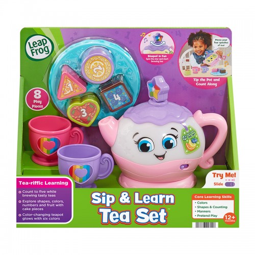 LeapFrog Sip and Learn Tea Set | Pretend Play | Baby Toy | 12 months+